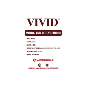 Soften gum base Glycerol Monostearate GMS601 With 60- 76％ Monoglyceride