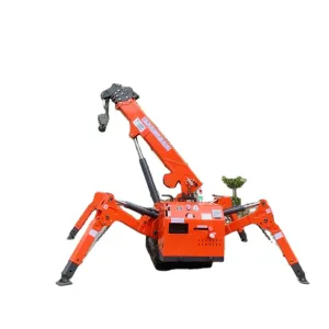Quality Telescopic 3 Ton Spider Crane Eternalwin Brand for sale