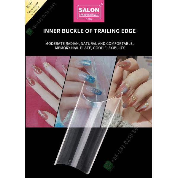 Buy Smile Matte False Nail Tips Salon Half Manicure Tip at wholesale prices