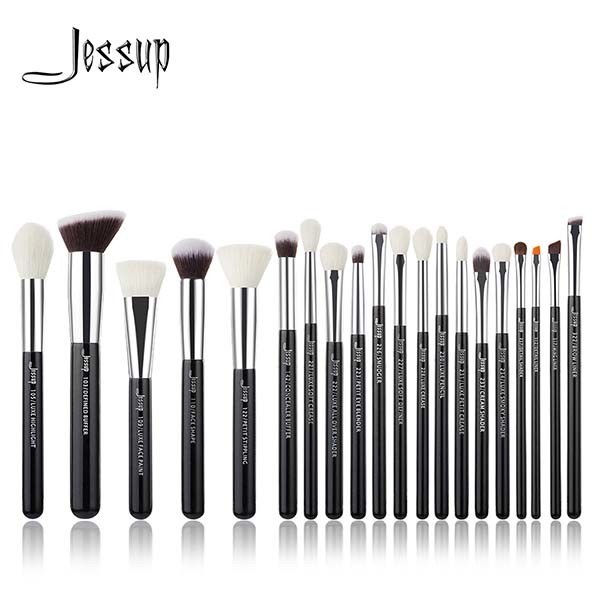 Buy Jessup Wood Handle Makeup Artist Brushes 20pcs Professional T185 at wholesale prices