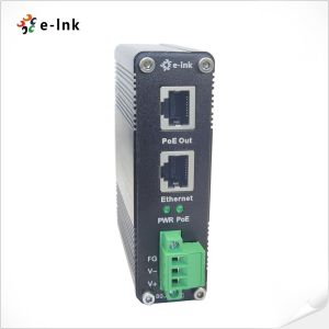 80~320V DC Power Input Industrial Gigabit PoE+ Injector