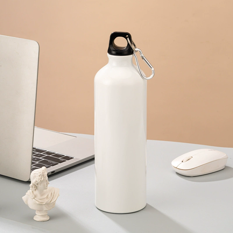 Customized cross-border new thermal sublimation sports water bottle large-capacity outdoor cycling and mountaineering water flask