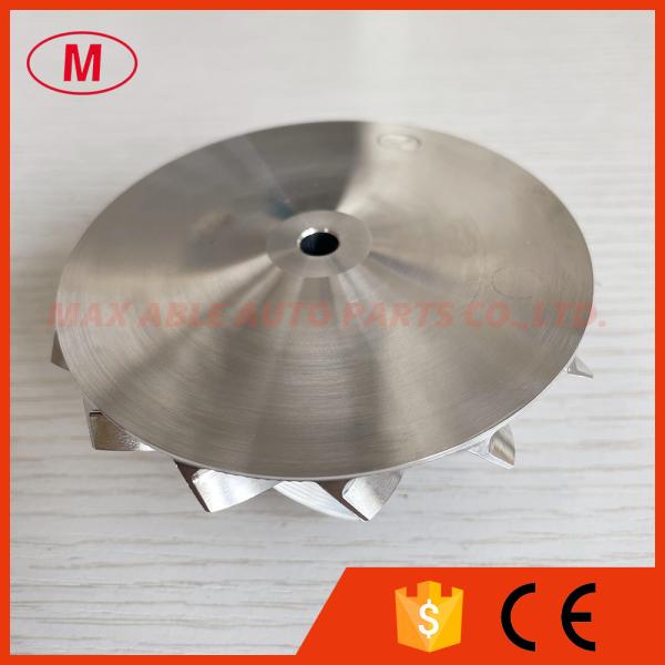 GT3584 7+7 blades 61.33/84.00mm point milling Performance turbo milling/aluminum 2618/billet compressor wheel for racing