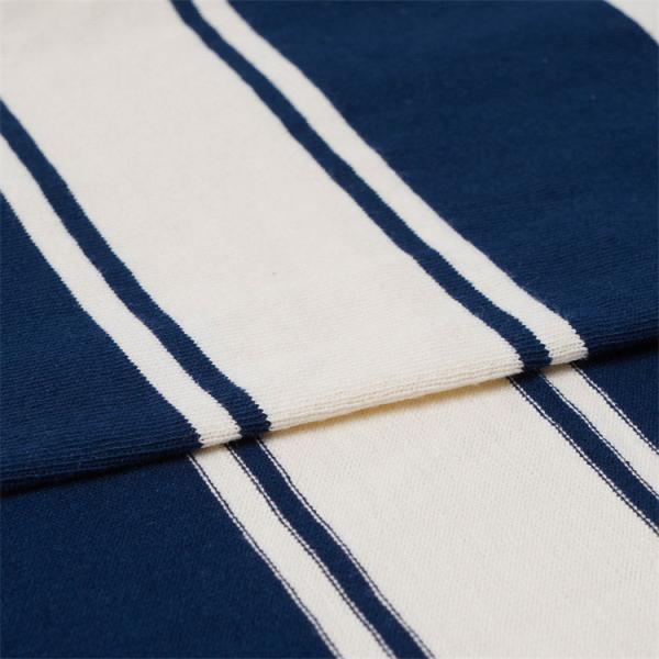 Breathable Soft And Comfortable Care And Skin-Friendly Simple Striped Knit Fabric For Casual Wear