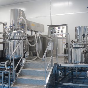 SS316L Mayonnaise Manufacturing Machine Vacuum Emulsifying Mixer 50-5000L