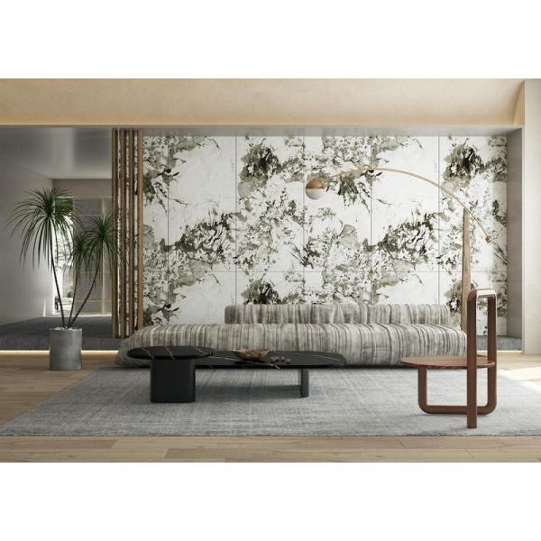 900x1800mm Gray Polished Glazed Porcelain Tile for Indoor Floor