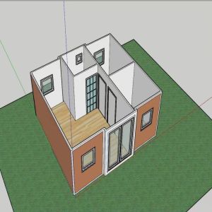 Expandable 3 Bedroom Prefab Container House Insulated Mobile Villa