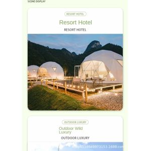 6m Transparent Starlight Camping Tent