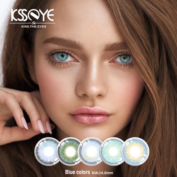 Buy Oem Blue Green Contacts Stunna Girl Series Cosmetic Color Contact Lenses at wholesale prices