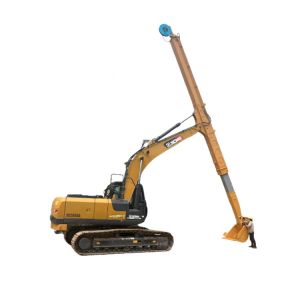 Excavation Earthmoving Works Model CAT320 Excavator Telescopic Arm