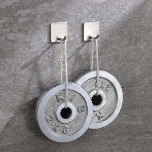 Adhesive Hooks Office Hooks Hanging Keys for Kitchen Stick on Wall