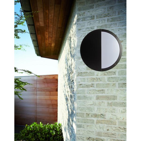 Round Led Bulkhead Light Die Cast Aluminum Housing 120 Degree Beam Angle