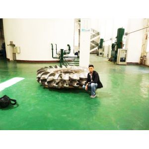 Vertical Installation Method Hydro Turbine Runner with Inlet Pressure of 10 MPa