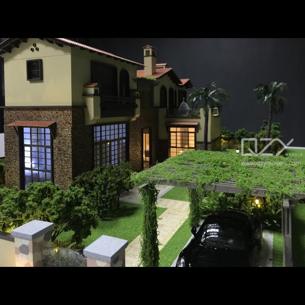 Buy OEM Modern Residential Architectural Models 1/25 Villa Interior Design at wholesale prices