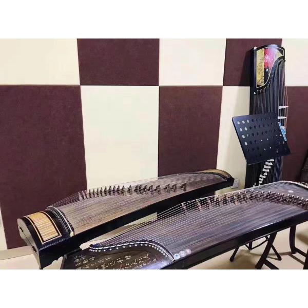 100% Polyester Fiber 3D Decorative Felt Wall Panels Semi Rigid