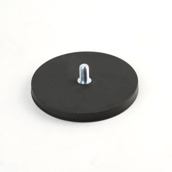 Buy Neodymium Pot Magnet 66mm Rubber Coated For Camera Hold at wholesale prices