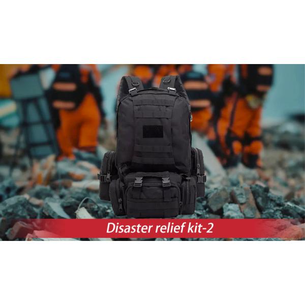Hiking Camping Disaster Survival Kit Miller Camping First Aid Kits Backpack