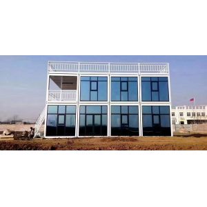 Quick Assembly Prefabricated Container House 20ft with Galvanized Steel Frame