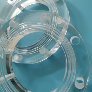 Petroleum Pneumatic Tanker Parts Acrylic Sight Glass Oem