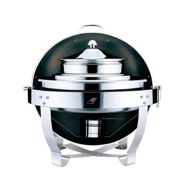 Buy Round roll top chafing dish Rectangle soup station TMZ-1004S at wholesale prices