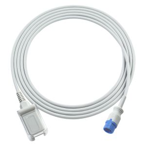 China Biolight 12Pin SpO2 Sensor Cable SpO2 Adapter extension Cable 15-027-0005 Patient Cable on sale