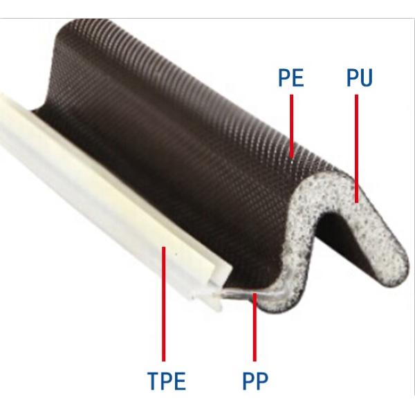 Door Window Seal Strip Hardness 20-90 Shore Rubber Material with Weather Stripping