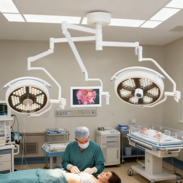 Buy Smart Surgical Light With Camera System & 160,000Lux Illumination at wholesale prices