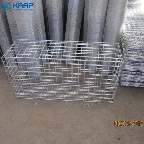 4.0mm Garden Wall And Stone Stacking Welded Mesh Gabion Basket