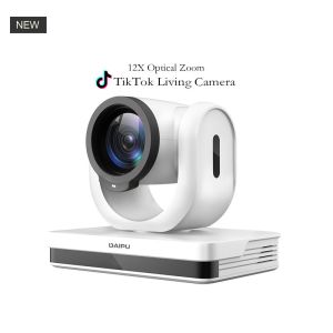 1080P 12X Optical Zoom HD PTZ Camera for Live Streaming and Video Conference