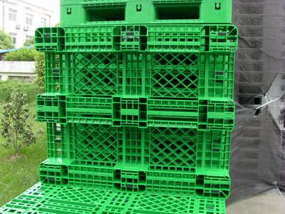Single Faced Euro Plastic Pallet Mould Racking Heavy Duty Warehouse Storage Nestable