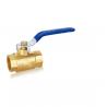 CW617N Manual Copper Water Shut Off Valve , High Pressure Plumbing Switch Valve for sale