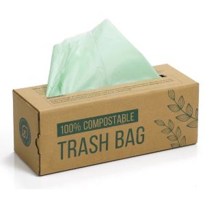 eco friendly biodegradable plastic compostable garbage bags, compostable
