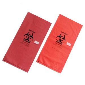 Wholesale Factory Supplier Red Yellow Customized Autoclave Plastic Biohazard