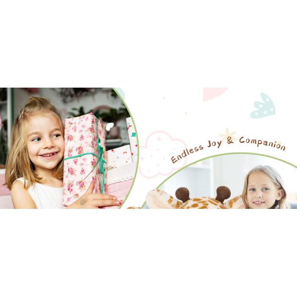 Big Giraffe Stuffed Animal GirlsBig Giraffe Plush Toy Kids Stuffed Giraffe Hugging Soft Plush Pillow