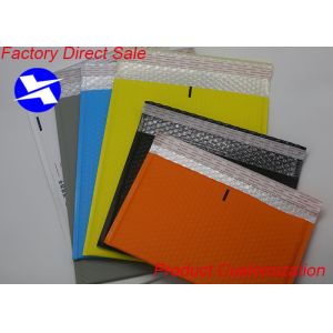 Quality Multicolor Poly Bubble Mailers 9.5&quot;X14&quot; Inches Printing LOGO Shock Resistance for sale