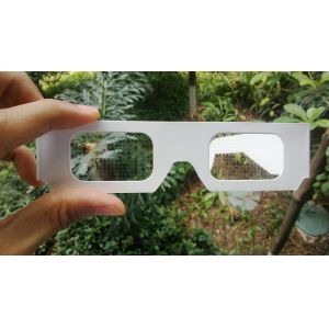 Paper Heart Diffraction Glasses With Heart Diffraction Lens