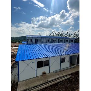 Customized Design and Tiffany Design Style Steel Structure Prefabricated House
