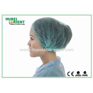Single Use Nonwoven Medical Mob Cap With Double Elastic