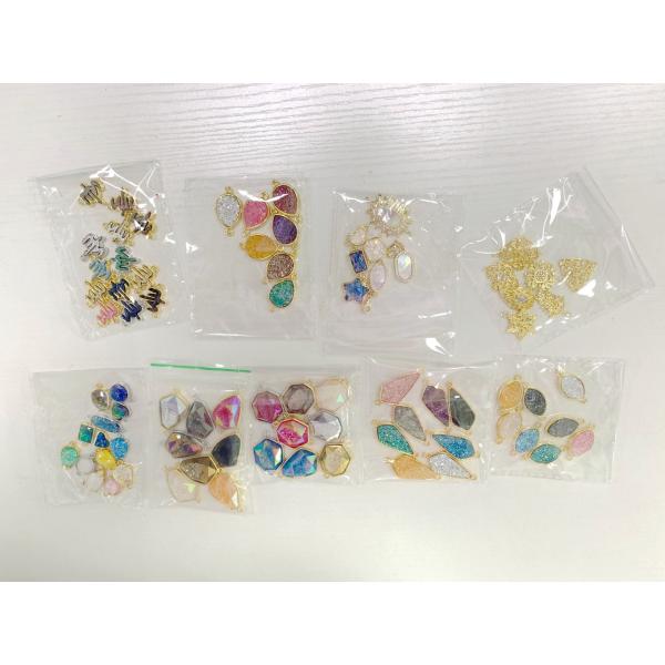 Resin Druzy Handmade Beads Bracelets Pink Star Butterfly For Girl