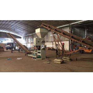 Hi Tech Semi Automatic Bagging Machine Pressed Coal / Stone Bagger