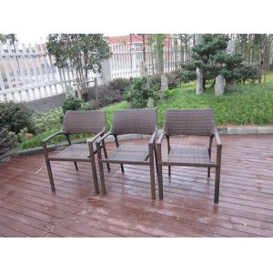 5pcs alum. Wooden furniture set