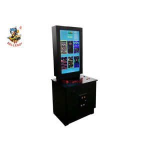 40 Inch Big LED Screen Black Upright Arcade With Coin Operated Support DIY