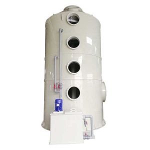 Spray Tower Wet Scrubber Gas Disposal Acid And Alkali Waste Gas Treatment