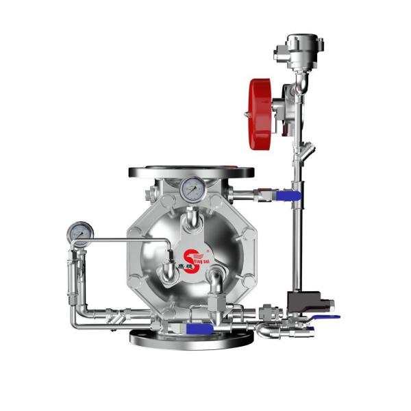 Stainless Steel Fire Deluge Water Supply System with Flange and Groove Type Connector