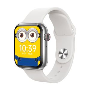 Silicagel Square Shape Smartwatch IPS 320*385 Blood Oxygen Wristband Touch