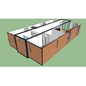 Convenient Expandable Container House / Steel Prefabricated Homes China