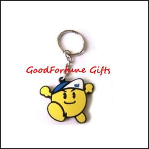 PVC Rubber Keyring keychain promotion gift