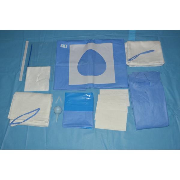 Buy Sterile Disposable Surgical Packs SMMS Surgical C Sction  Drape at wholesale prices