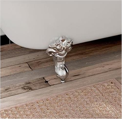 4 Foot Multi Color Acrylic Massage Bathtub Good Heat Retention With Mobile Faucet