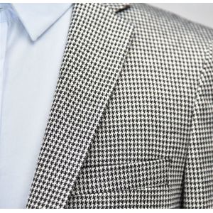 Fashion Mens Casual Blazer Jacket Swallow Gird ISO9001 Certification